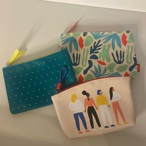 Bundle of 3 IPSY Glam Makup Bags